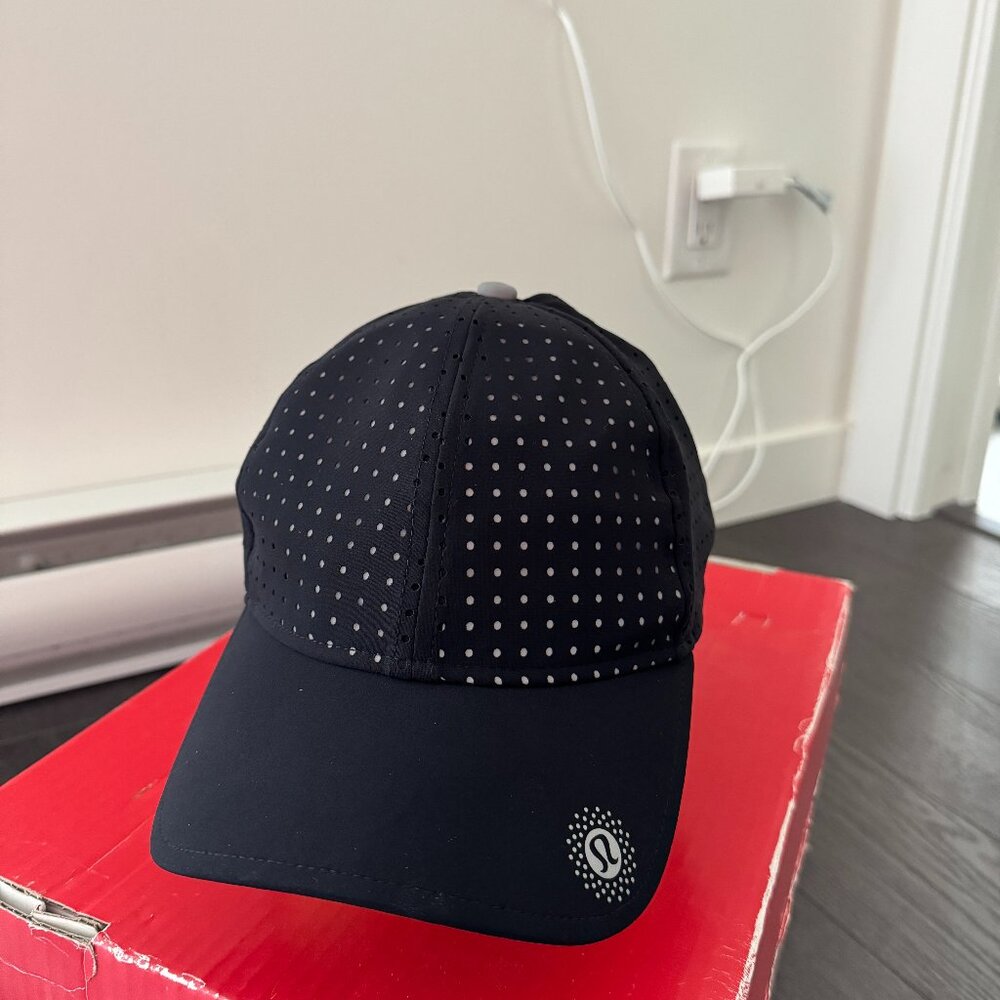 LULULEMON Seawheeze 2015 Lululemon Baller Finisher Runners Adjustable Hat Black